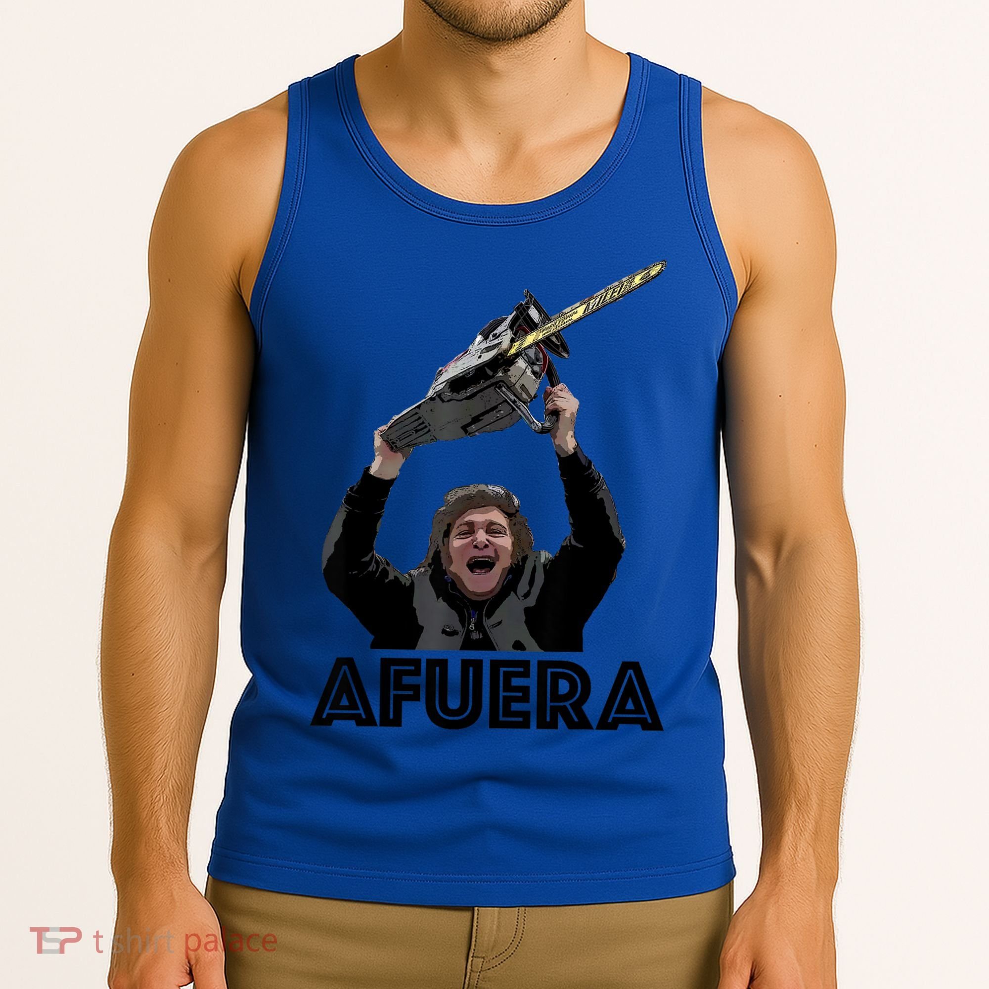 President Milei Afuera Tank Top