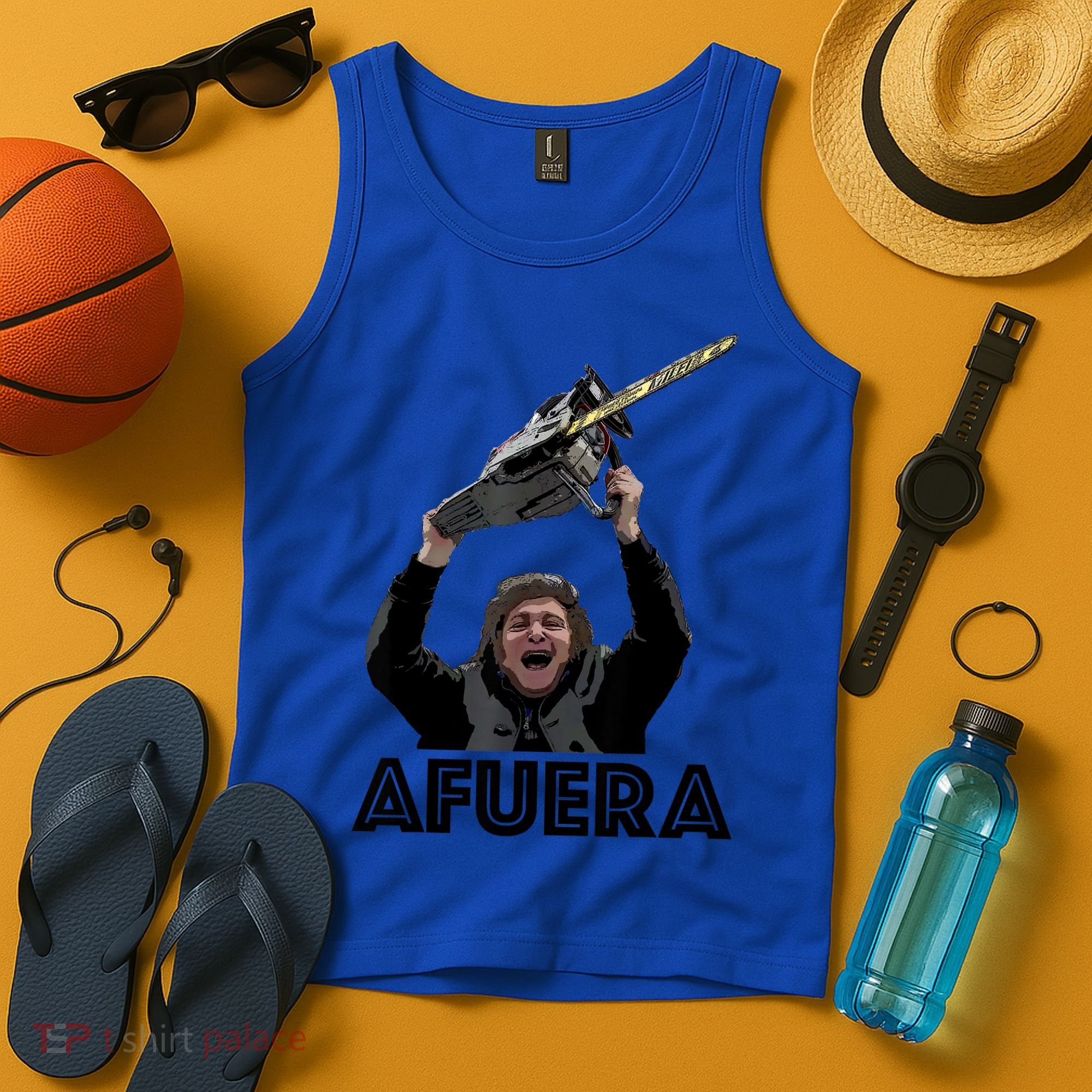 President Milei Afuera Tank Top