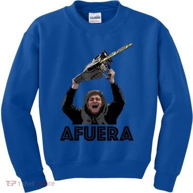 President Milei Afuera Kids Sweatshirt