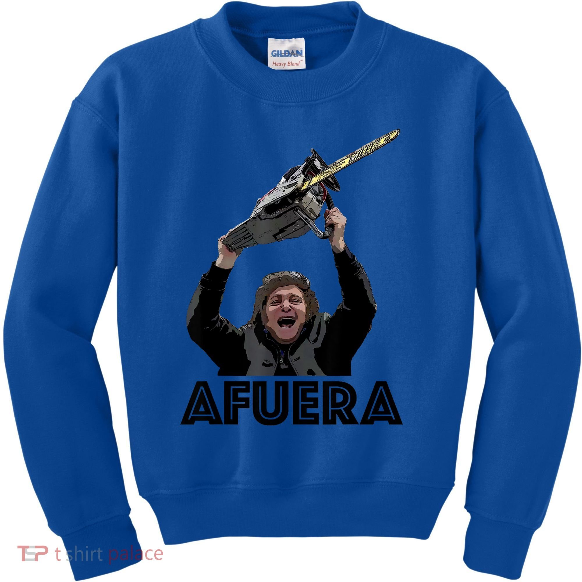 President Milei Afuera Kids Sweatshirt