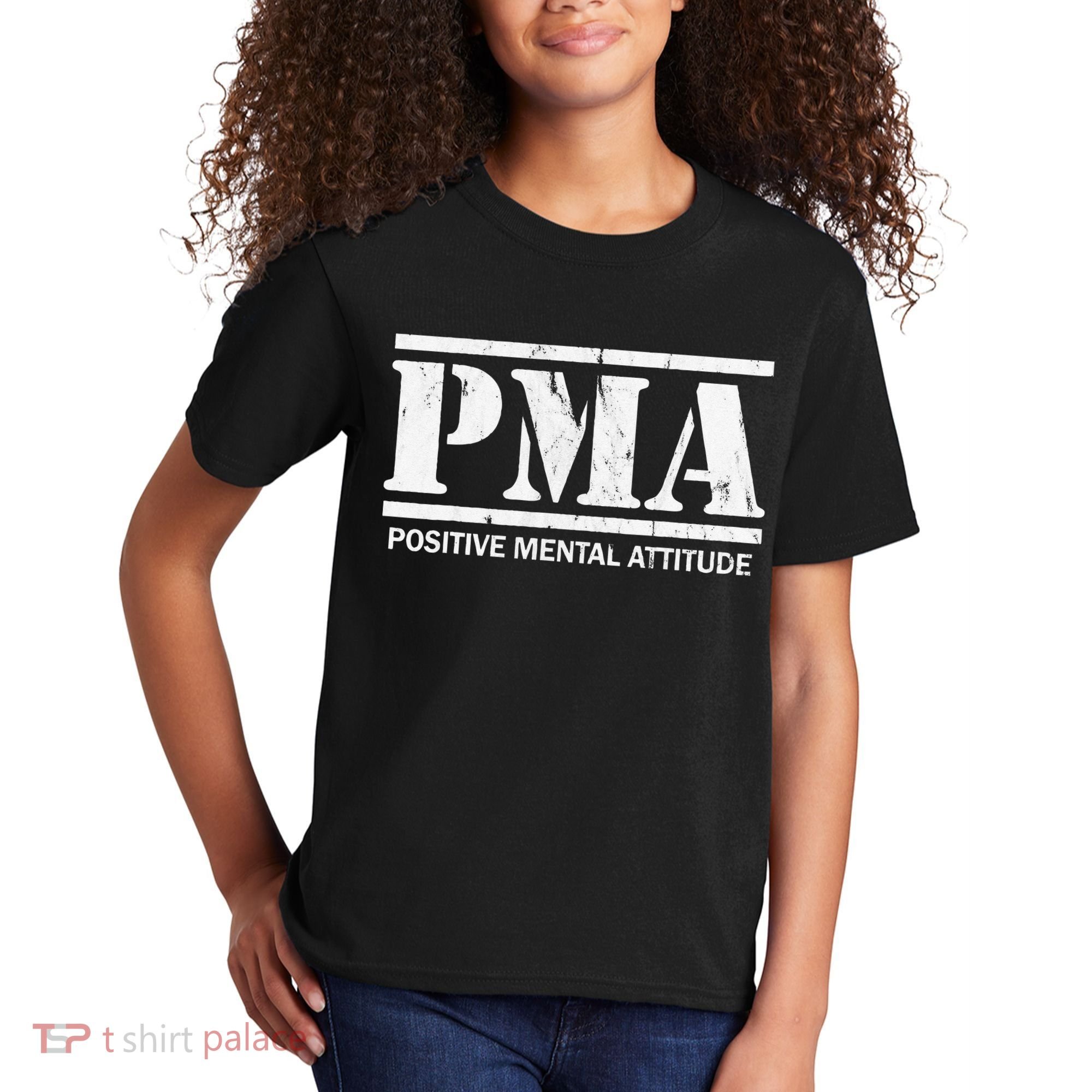 Positive Mental Attitude . PMA Kids T-Shirt