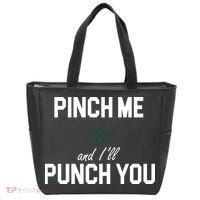 Pinch Me And I'll Punch You Funny St Patrick's Day Tote Bag thumb 0