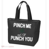 Pinch Me And I'll Punch You Funny St Patrick's Day Tote Bag thumb 3