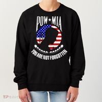 Pow Mia American Flag You Are Not Forgotten Women's Sweatshirt thumb 0