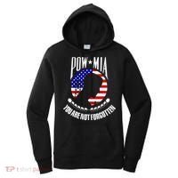 Pow Mia American Flag You Are Not Forgotten Women's Hoodie thumb 0
