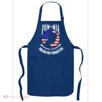 Pow Mia American Flag You Are Not Forgotten Apron thumb 0