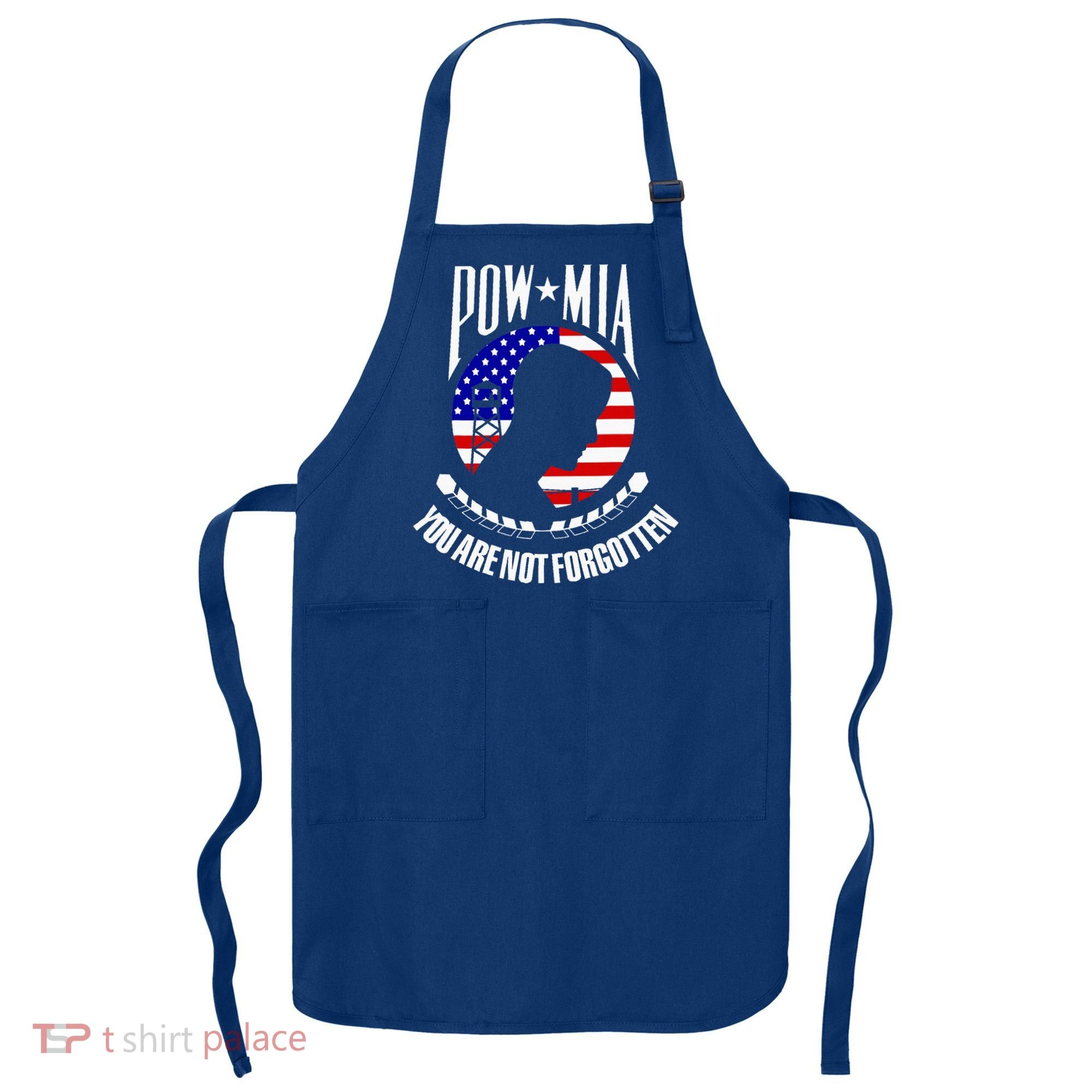 Pow Mia American Flag You Are Not Forgotten Apron
