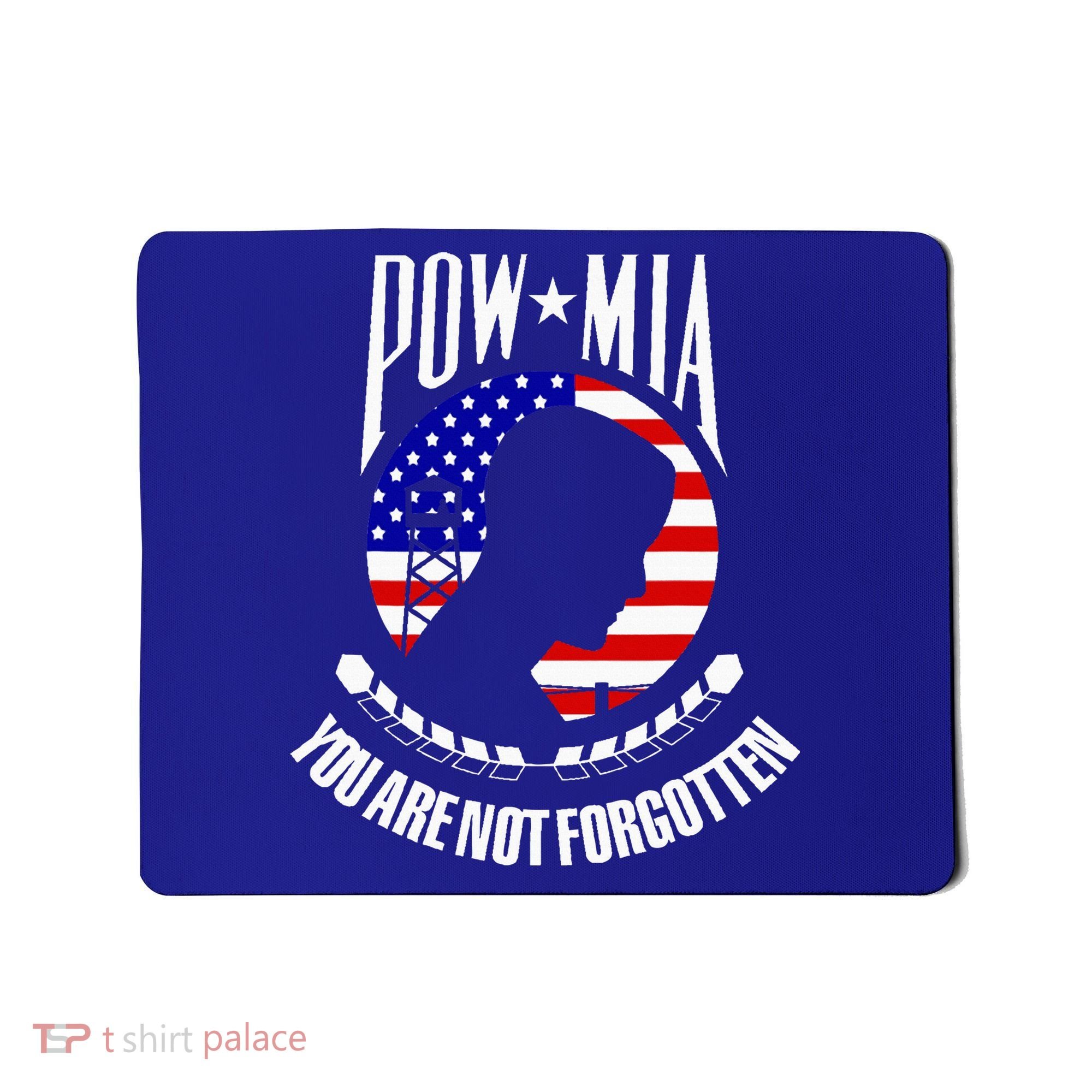 Pow Mia American Flag You Are Not Forgotten Mousepad