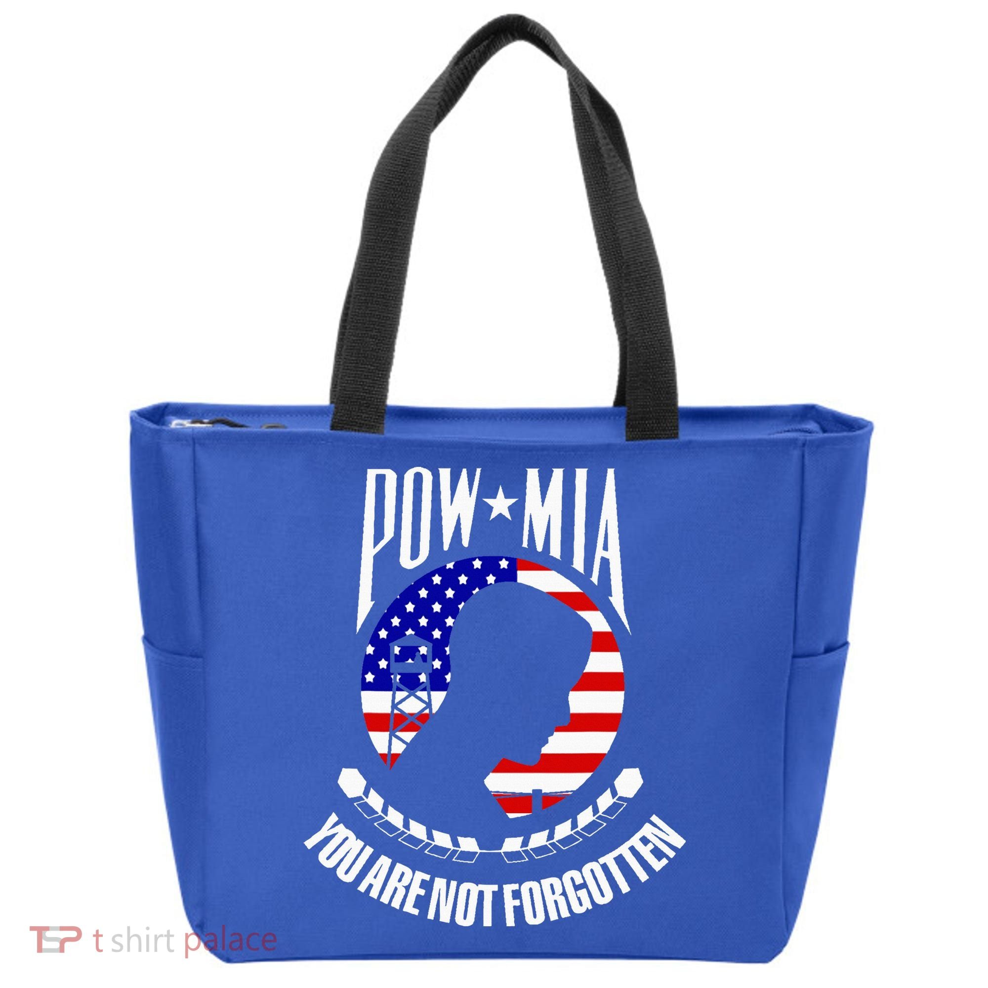 Pow Mia American Flag You Are Not Forgotten Tote Bag