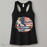 P51 Mustang Airplane S For Wwii Pinup Women's Tank Top thumb 3