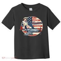 P51 Mustang Airplane S For Wwii Pinup Toddler T-Shirt thumb 0