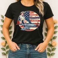 P51 Mustang Airplane S For Wwii Pinup Women's T-Shirt thumb 2