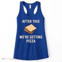 Passover Matzah After This We're Getting Pizza Jewish Matzo Gift Women's Tank Top thumb 0