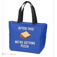 Passover Matzah After This We're Getting Pizza Jewish Matzo Gift Tote Bag thumb 3