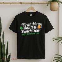 Pinch Me And I'll Punch You HAPPY ST.PATRICK'S DAY T-Shirt thumb 2