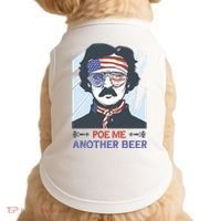 Pour Me Another Beer Funny 4th Of July Doggie Tank thumb 0