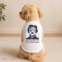 Pour Me Another Beer Funny 4th Of July Doggie Tank thumb 2