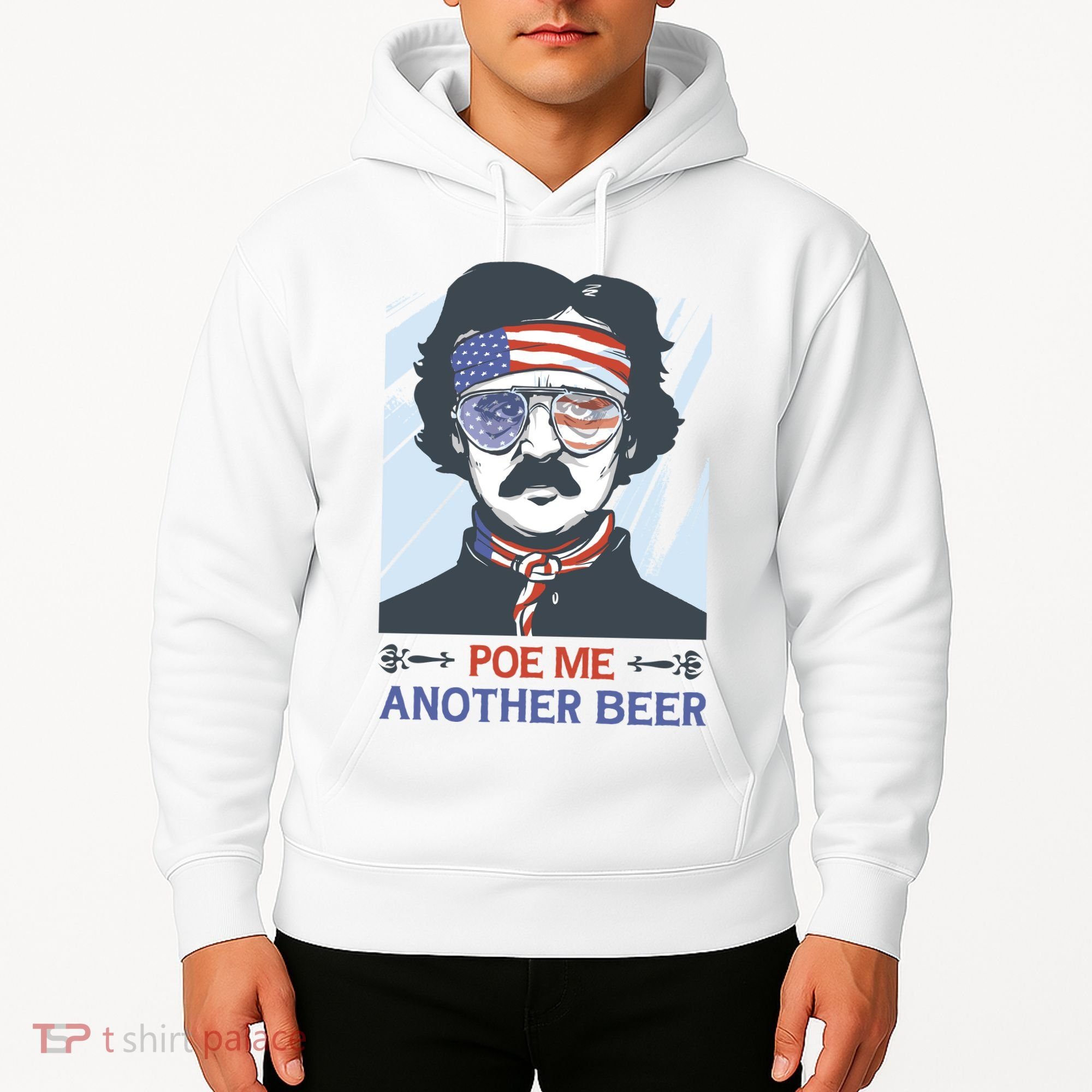 Pour Me Another Beer Funny 4th Of July Hoodie