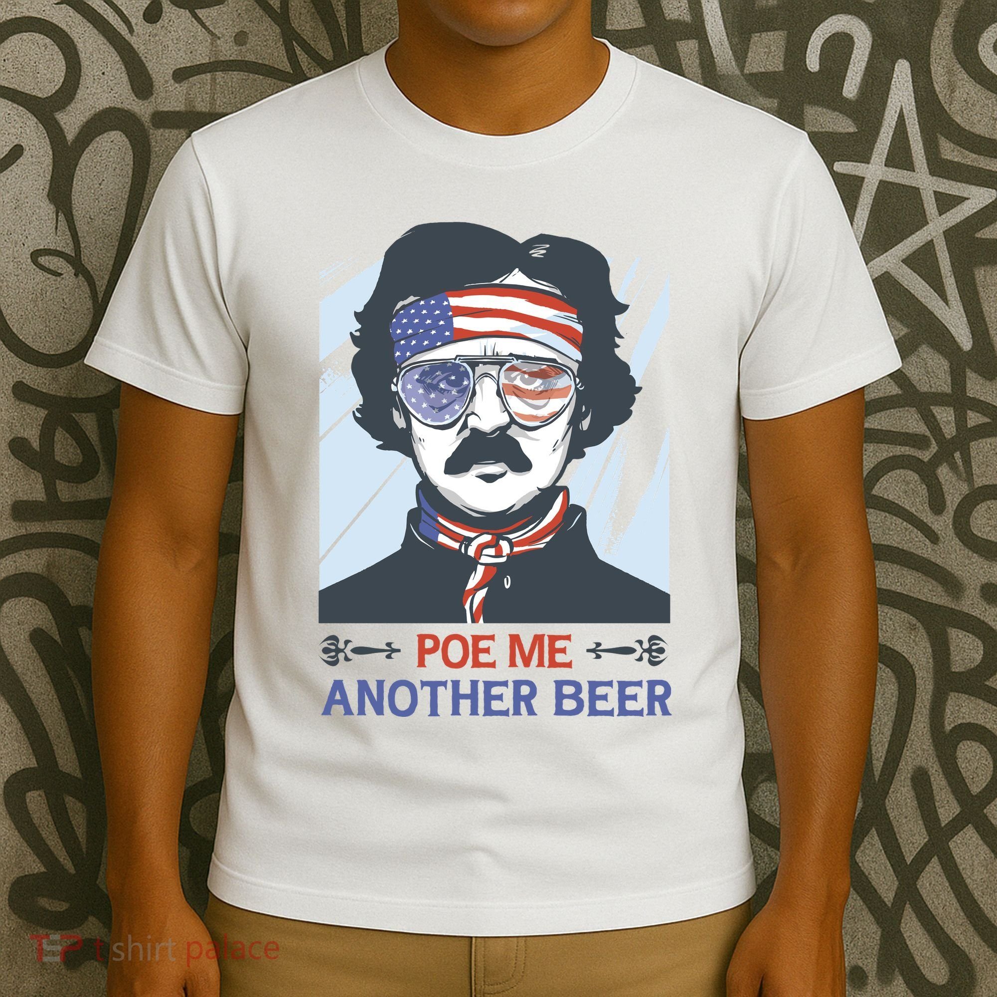 Pour Me Another Beer Funny 4th Of July T-Shirt
