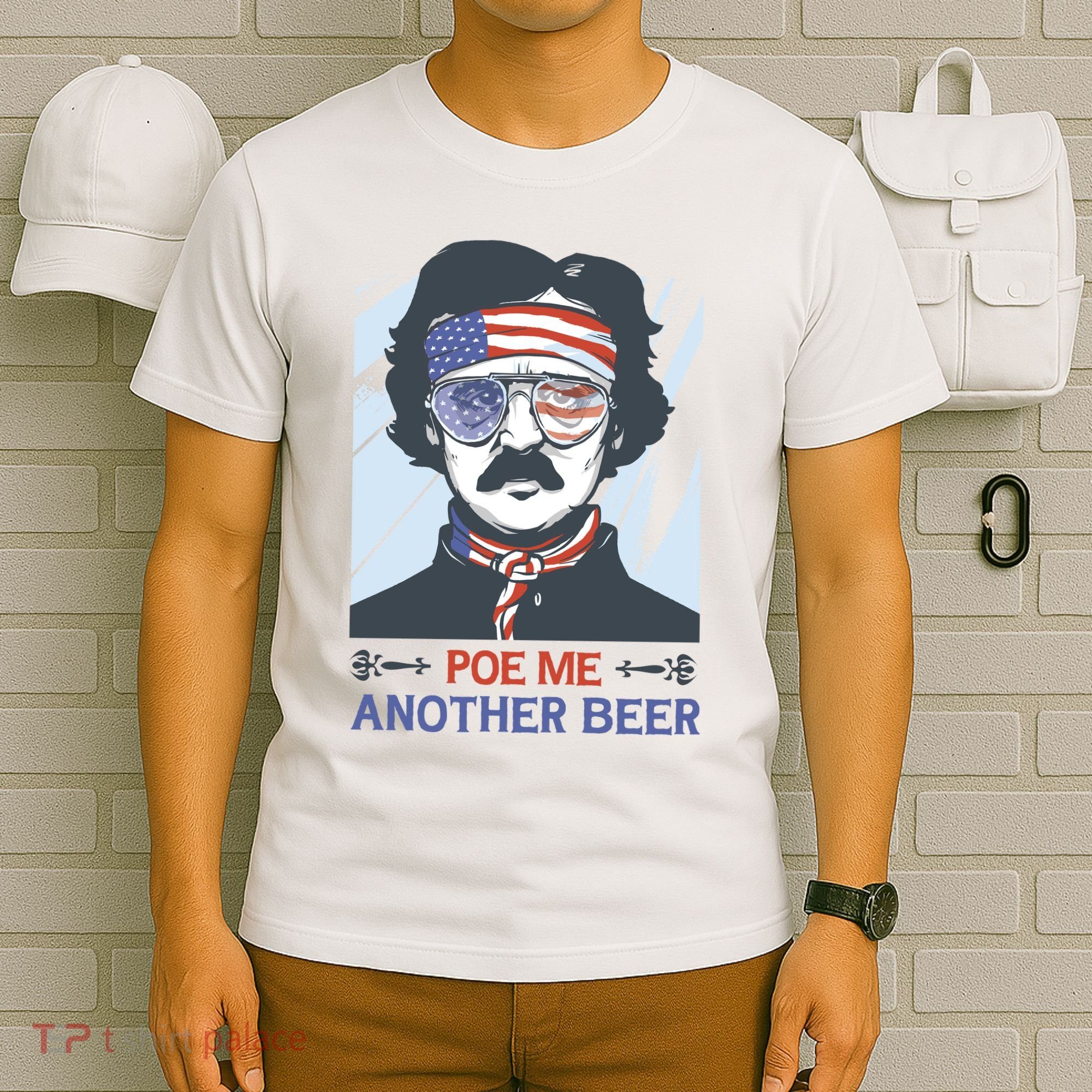 Pour Me Another Beer Funny 4th Of July T-Shirt