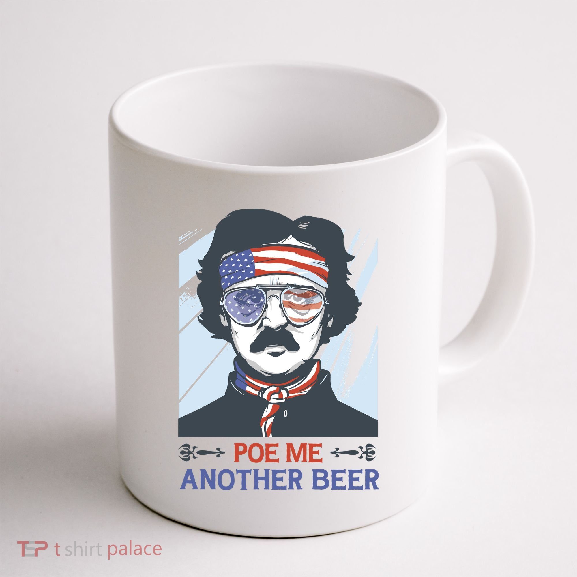 Pour Me Another Beer Funny 4th Of July Coffee Mug