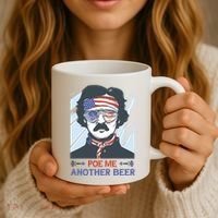 Pour Me Another Beer Funny 4th Of July Coffee Mug thumb 3
