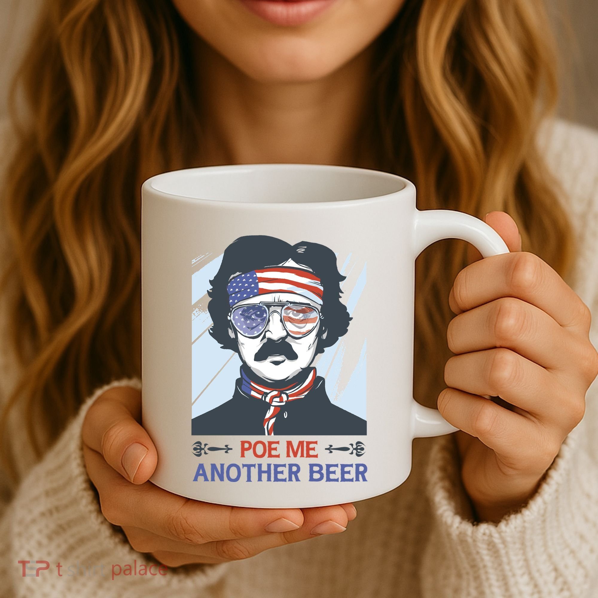 Pour Me Another Beer Funny 4th Of July Coffee Mug