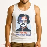 Pour Me Another Beer Funny 4th Of July Tank Top thumb 3