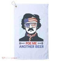 Pour Me Another Beer Funny 4th Of July Golf Towel thumb 0