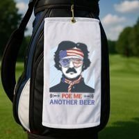Pour Me Another Beer Funny 4th Of July Golf Towel thumb 2