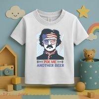Pour Me Another Beer Funny 4th Of July Toddler T-Shirt thumb 3