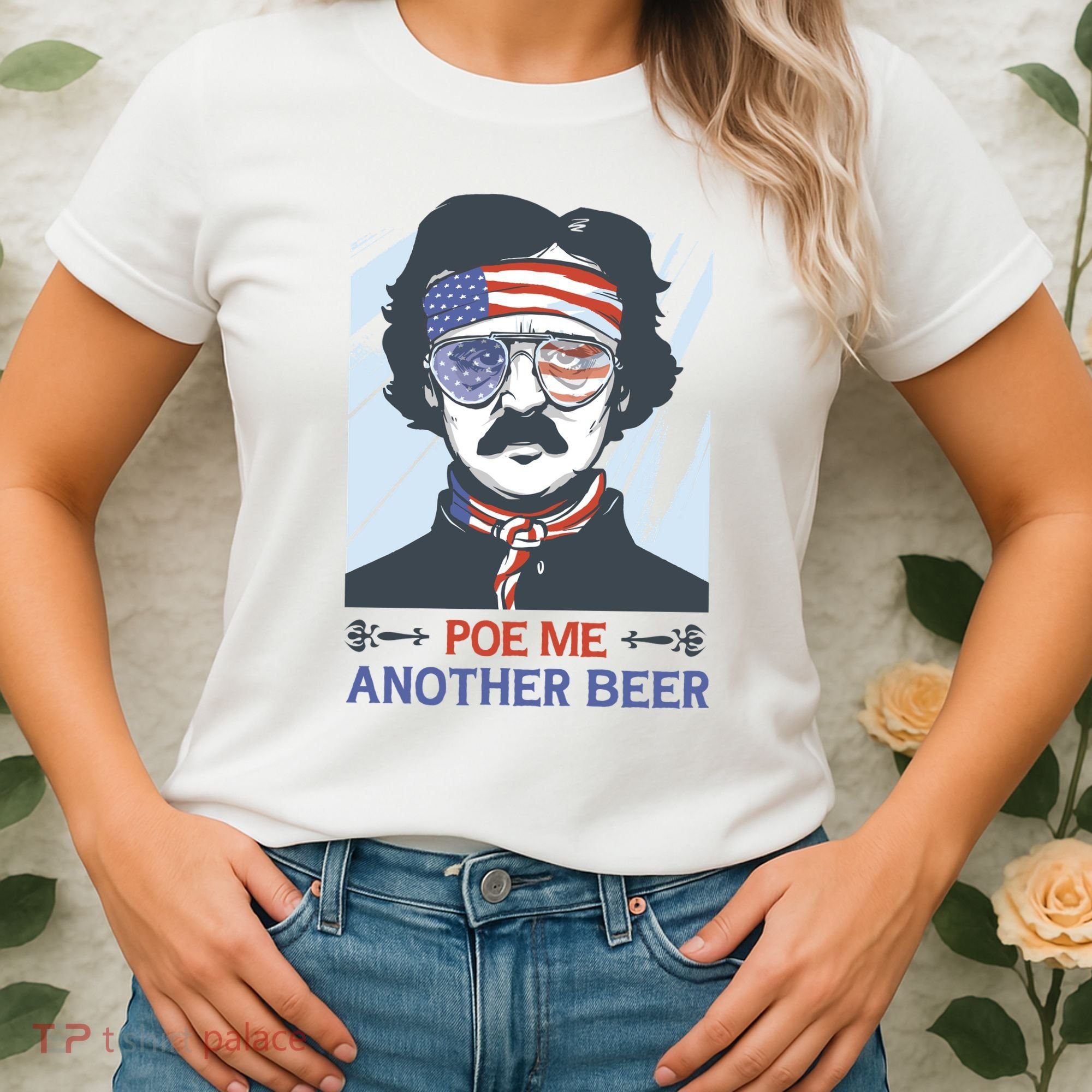 Pour Me Another Beer Funny 4th Of July Women's T-Shirt