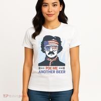 Pour Me Another Beer Funny 4th Of July Women's T-Shirt thumb 4