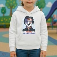 Pour Me Another Beer Funny 4th Of July Kids Hoodie thumb 3