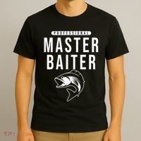 Professional Master Baiter Fishing T-Shirt thumb 3