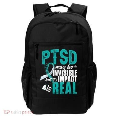 Ptsd May Be Invisible Ptsd Awareness Month Cool Gift Backpack