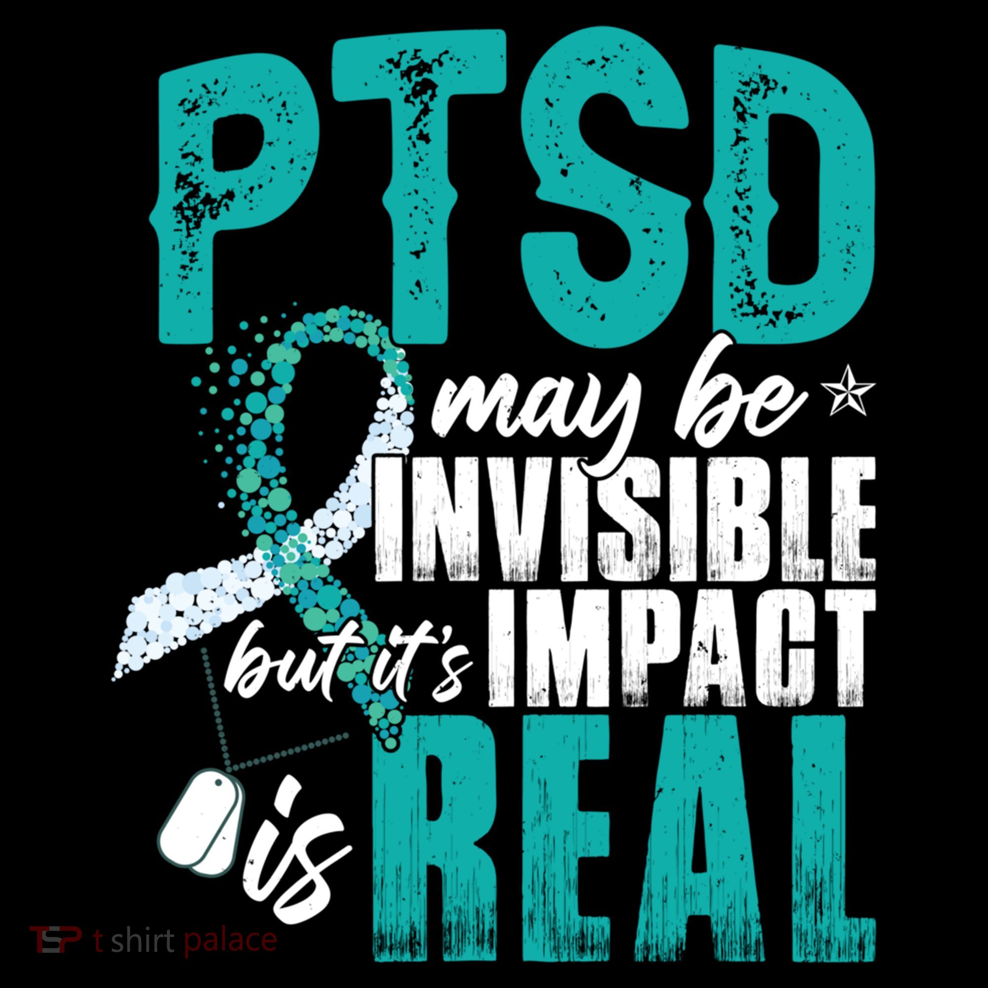 Ptsd May Be Invisible Ptsd Awareness Month Cool Gift Women's Hoodie