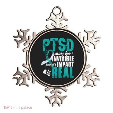 Ptsd May Be Invisible Ptsd Awareness Month Cool Gift Ornament