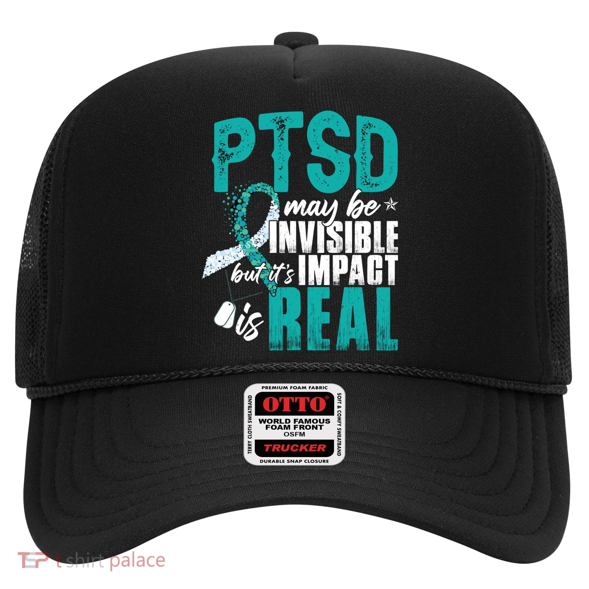 Ptsd May Be Invisible Ptsd Awareness Month Cool Gift Hat