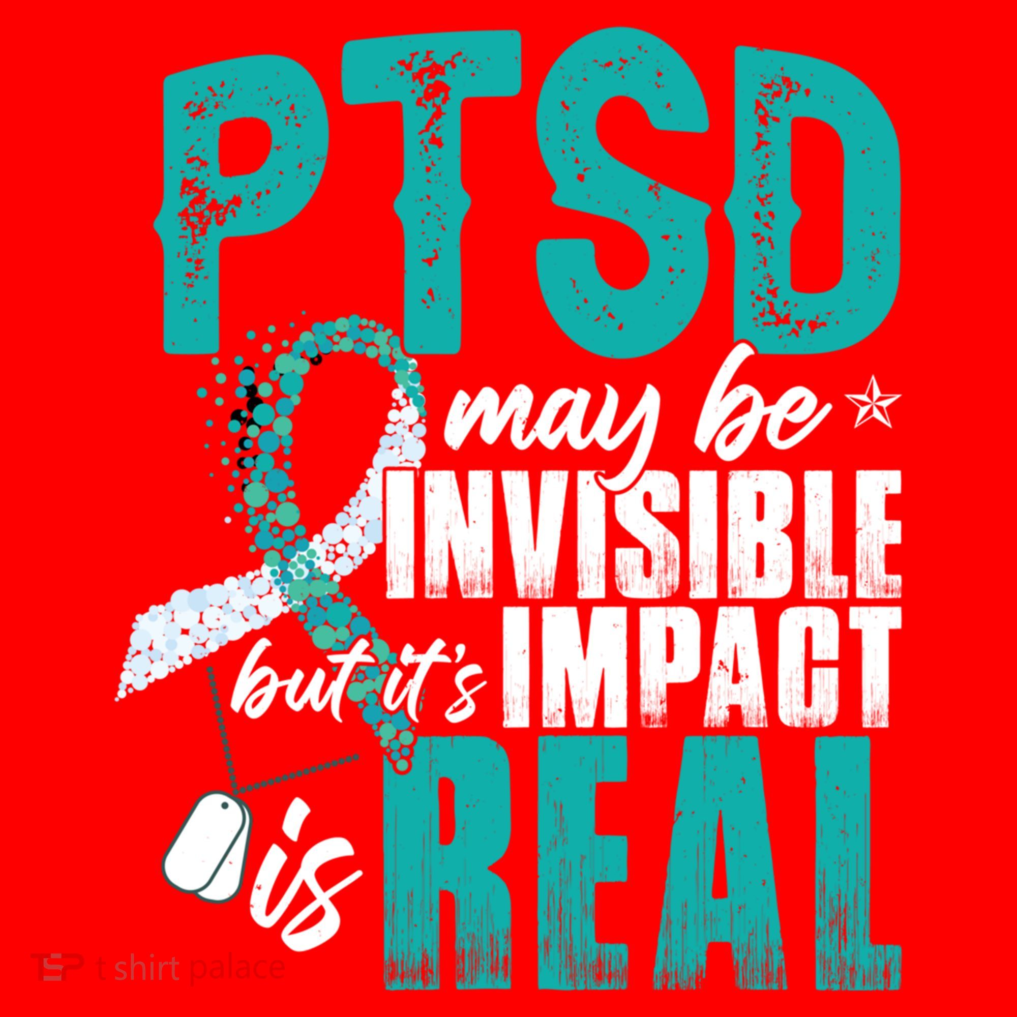 Ptsd May Be Invisible Ptsd Awareness Month Cool Gift Santa Hat