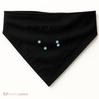 Push My Buttons USA-Made Doggie Bandana