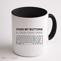 Push My Buttons Coffee Mug thumb 1