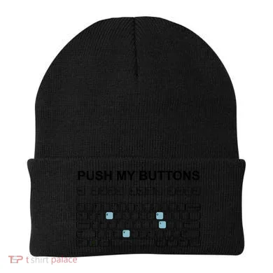 Push My Buttons Beanie