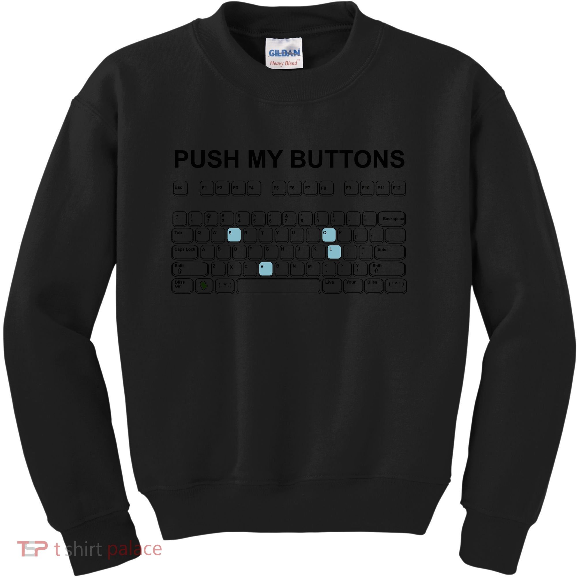 Push My Buttons Kids Sweatshirt