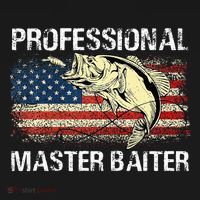 Professional Master Baiter Retro American Flag Pajama Set thumb 2