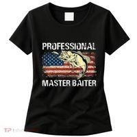 Professional Master Baiter Retro American Flag Women's T-Shirt thumb 0