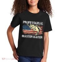 Professional Master Baiter Retro American Flag Kids T-Shirt thumb 2