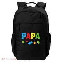 Papa Master Builder Building Bricks Blocks Family Set Parent Backpack thumb 0
