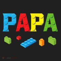 Papa Master Builder Building Bricks Blocks Family Set Parent Tumbler thumb 3