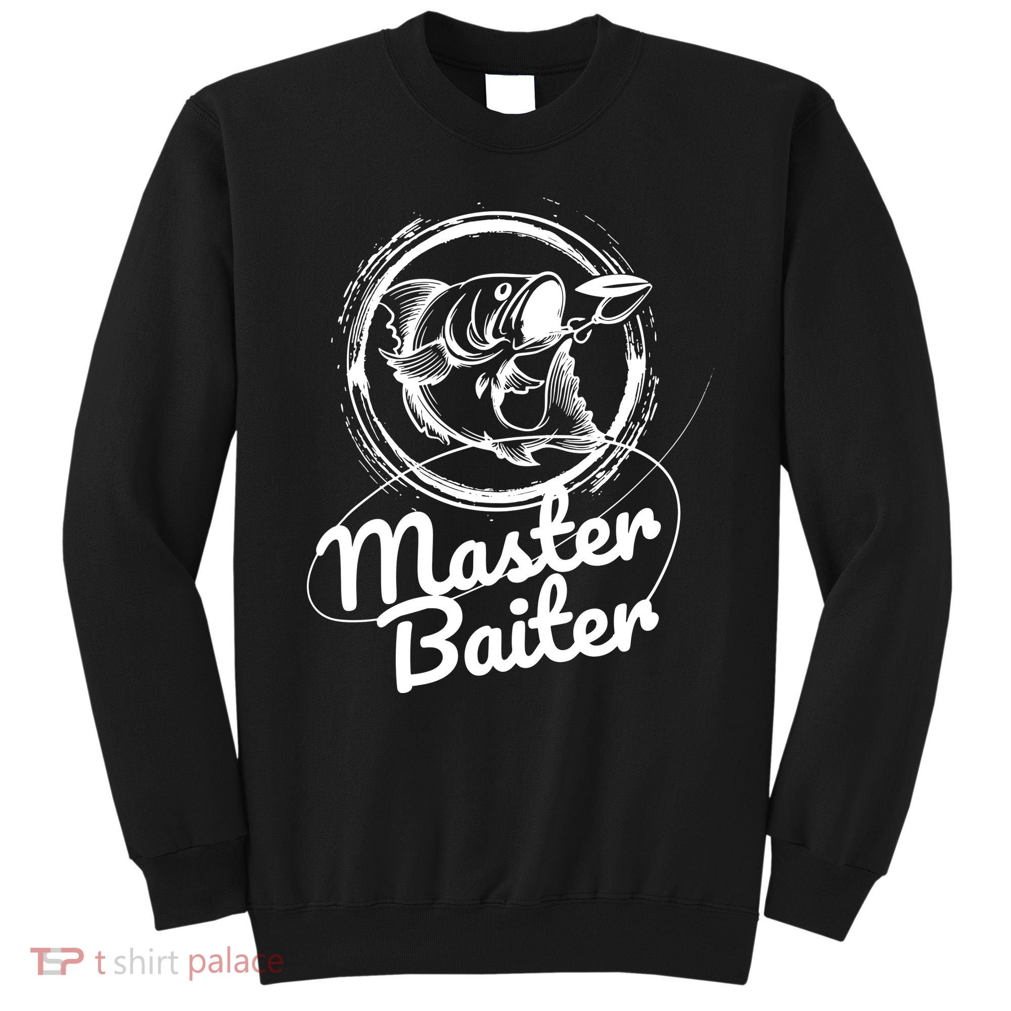 Professional Master Baiter Retro American Flag Funny Fishing Sweatshirt